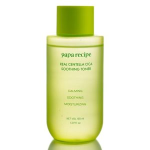 Успокаивающий тонер с экстрактом центеллы Papa Recipe Real Centella Cica Soothing Toner (150 мл) – Купити в Україні Ulitka Beauty
