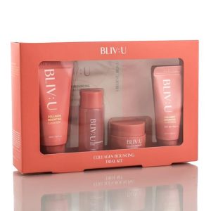 Набор миниатюр для глубокого увлажнения кожи BLIV:U Collagen Bouncing Trial Kit (1 шт) – Купити в Україні Ulitka Beauty
