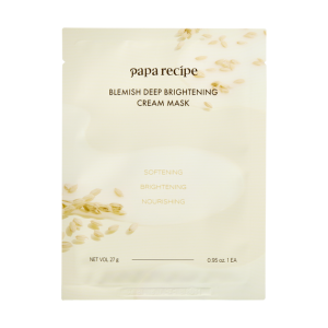 Осветляющая маска с ферментированным рисом и биотиками Papa Recipe Blemish Deep Brightening Cream Mask (27 мл) – Купити в Україні Ulitka Beauty Осветляющая маска с ферментированным рисом и биотиками Papa Recipe Blemish Deep Brightening Cream Mask (27 мл) – Купити в Україні Ulitka Beauty