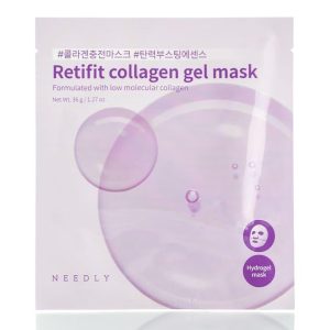 Гидрогелевая маска с коллагеном и ретинолом Needly Retifit Collagen Gel Mask (1 шт - 36 гр) – Купити в Україні Ulitka Beauty Гидрогелевая маска с коллагеном и ретинолом Needly Retifit Collagen Gel Mask (1 шт - 36 гр) – Купити в Україні Ulitka Beauty