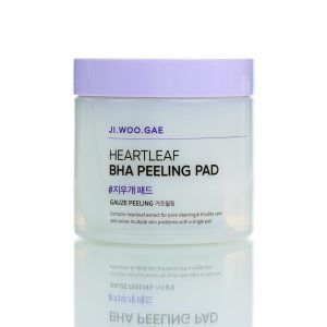 Отшелушивающие тонер-пэды Celimax JI.WOO.GAE Heartleaf BHA Peeling Pads (60 шт) – Купити в Україні Ulitka Beauty