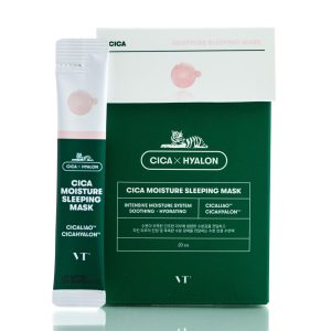 Ночная маска с CICA-комплексом VT Cosmetics Cica Moisture Sleeping Mask (4 мл) – Купити в Україні Ulitka Beauty Ночная маска с CICA-комплексом VT Cosmetics Cica Moisture Sleeping Mask (4 мл) – Купити в Україні Ulitka Beauty