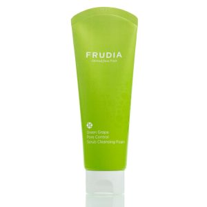 Скраб-пенка с зеленым виноградом Frudia Green Grape Pore Control Scrub Cleansing Foam (145 мл) – Купити в Україні Ulitka Beauty Скраб-пенка с зеленым виноградом Frudia Green Grape Pore Control Scrub Cleansing Foam (145 мл) – Купити в Україні Ulitka Beauty