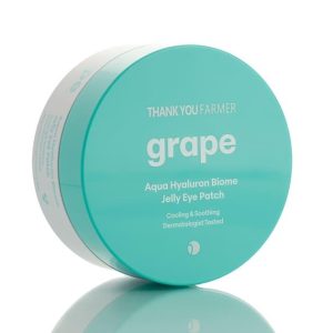 Патчи для кожи вокруг глаз с экстрактом зеленого винограда THANK YOU FARMER Grape Aqua Hyaluron Biome Jelly Eye Patch (60 шт) – Купити в Україні Ulitka Beauty Патчи для кожи вокруг глаз с экстрактом зеленого винограда THANK YOU FARMER Grape Aqua Hyaluron Biome Jelly Eye Patch (60 шт) – Купити в Україні Ulitka Beauty