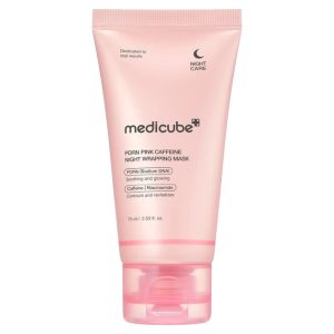 Ночная маска-пленка с полинуклеотидами и кофеином Medicube PDRN Pink Caffeine Night Wrapping Mask (75 мл) – Купити в Україні Ulitka Beauty Ночная маска-пленка с полинуклеотидами и кофеином Medicube PDRN Pink Caffeine Night Wrapping Mask (75 мл) – Купити в Україні Ulitka Beauty