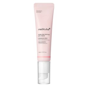Крем для кожи вокруг глаз с полинуклеотидами и пептидами Medicube PDRN Pink Peptide Eye Cream (30 мл) – Купити в Україні Ulitka Beauty Крем для кожи вокруг глаз с полинуклеотидами и пептидами Medicube PDRN Pink Peptide Eye Cream (30 мл) – Купити в Україні Ulitka Beauty