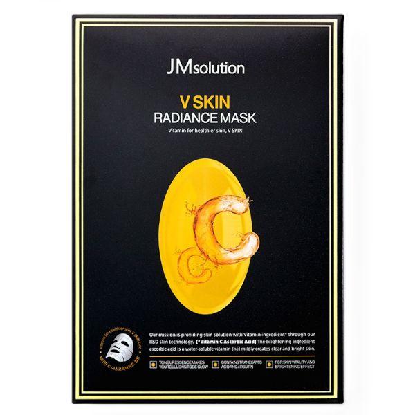 Тканевая маска для лица с витамином С JM solution V Skin Radiance Mask Vitamin C (30 мл)