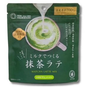 Японский чай Матча - латте Tsuboichi Matcha Latte Mix (80 гр) – Купити в Україні Ulitka Beauty