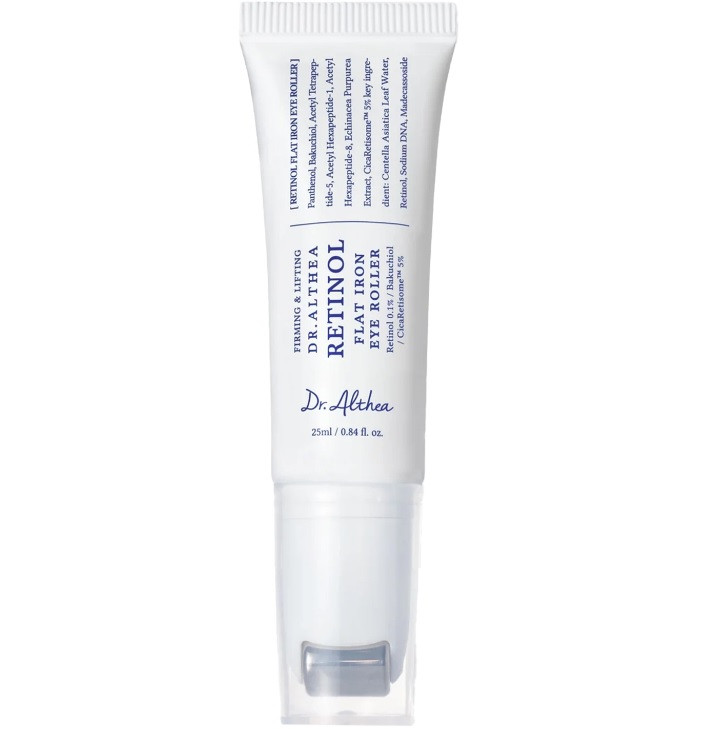 Сыворотка с ретинолом для области вокруг глаз с роликовым аппликатором Dr.Althea Retinol Flat Iron Eye Roller (25 мл)