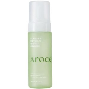 Успокаивающая пенка для умывния с центеллой и пантенолом Arocell Cica Repair Panthenol Whipped Clean (160 мл) – Купити в Україні Ulitka Beauty