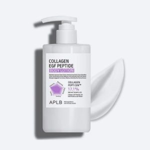 Лосьон для тела с коллагеном, EGF и пептидами APLB Collagen EGF Peptide Body Lotion (300 мл) – Купити в Україні Ulitka Beauty Лосьон для тела с коллагеном, EGF и пептидами APLB Collagen EGF Peptide Body Lotion (300 мл) – Купити в Україні Ulitka Beauty
