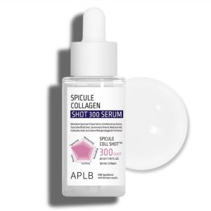 Сыворотка для укрепления кожи со спикулами и коллагеном APLB Spicule Collagen Shot 300 Serum (40 мл) – Купити в Україні Ulitka Beauty