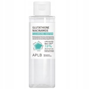 Мицеллярная вода с глутатионом и ниацинамидом APLB Glutathione Niacinamide Cleansing Water (160 мл) – Купити в Україні Ulitka Beauty Мицеллярная вода с глутатионом и ниацинамидом APLB Glutathione Niacinamide Cleansing Water (160 мл) – Купити в Україні Ulitka Beauty