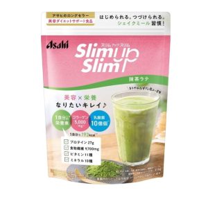 Протеиновый коктейль с коллагеном и аминокислотами "Матча Латте" Asahi Slim Up Slim Matcha Latte (315 гр) – Купити в Україні Ulitka Beauty Протеиновый коктейль с коллагеном и аминокислотами "Матча Латте" Asahi Slim Up Slim Matcha Latte (315 гр) – Купити в Україні Ulitka Beauty