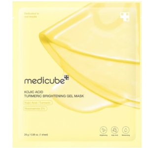 Осветляющая гидрогелевая маска с койевой кислотой и куркумой Medicube Kojic Acid Turmeric Brightening Gel Mask (28 мл) – Купити в Україні Ulitka Beauty Осветляющая гидрогелевая маска с койевой кислотой и куркумой Medicube Kojic Acid Turmeric Brightening Gel Mask (28 мл) – Купити в Україні Ulitka Beauty