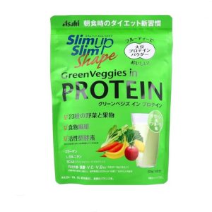 Протеїновий напій з колагеном зі смаком зелених овочів та фруктів Asahi Slim Up Slim Shape Green Veggies in Protein (225 гр) – Купити в Україні Ulitka Beauty Протеїновий напій з колагеном зі смаком зелених овочів та фруктів Asahi Slim Up Slim Shape Green Veggies in Protein (225 гр) – Купити в Україні Ulitka Beauty